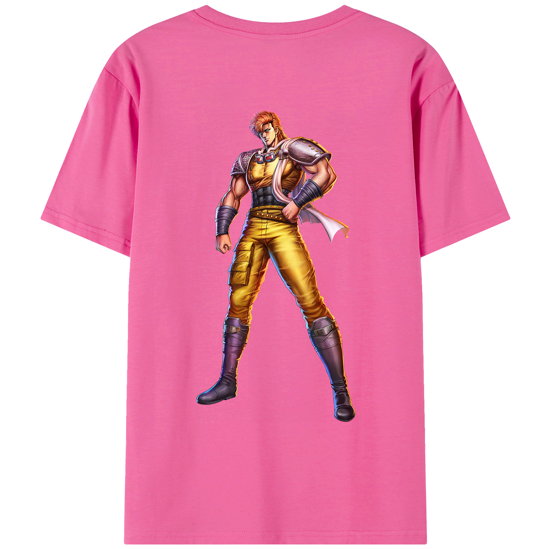 （画像用） 北斗の拳 Fist of the North Star レディース半袖Tシャツ(バックプリント)
